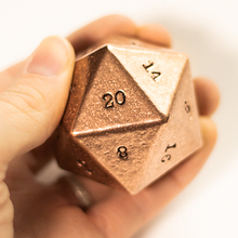 Solid Copper D20 | Shire Post Mint