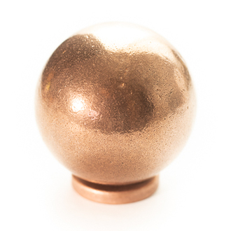 Solid Copper Orb Sphere | Shire Post Mint